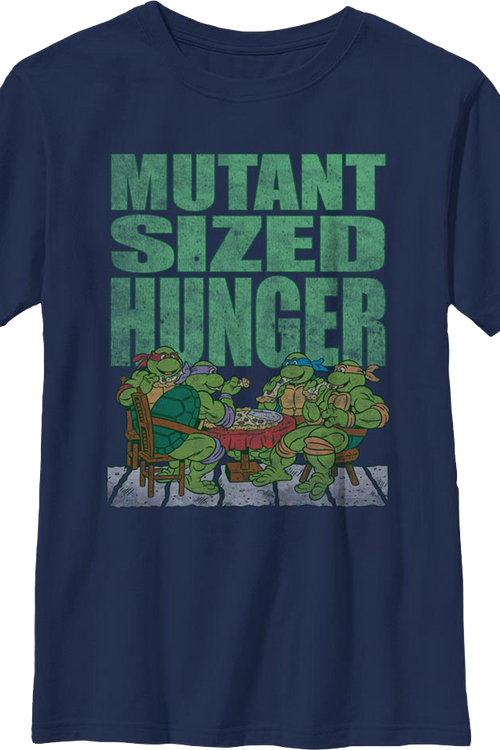 Boys Youth Mutant Sized Hunger Teenage Mutant Ninja Turtles Shirt