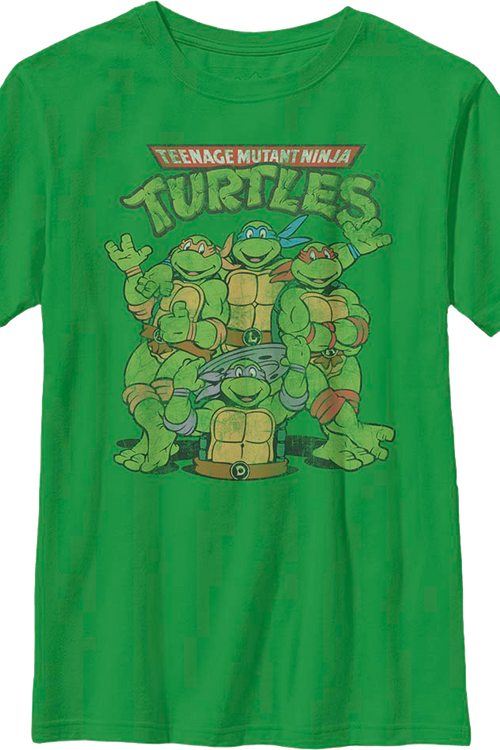 Boys Youth Teenage Mutant Ninja Turtles Shirt