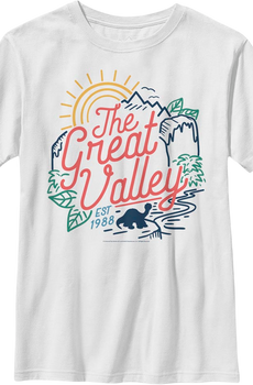 Boys Youth The Great Valley Land Before Time Shirt