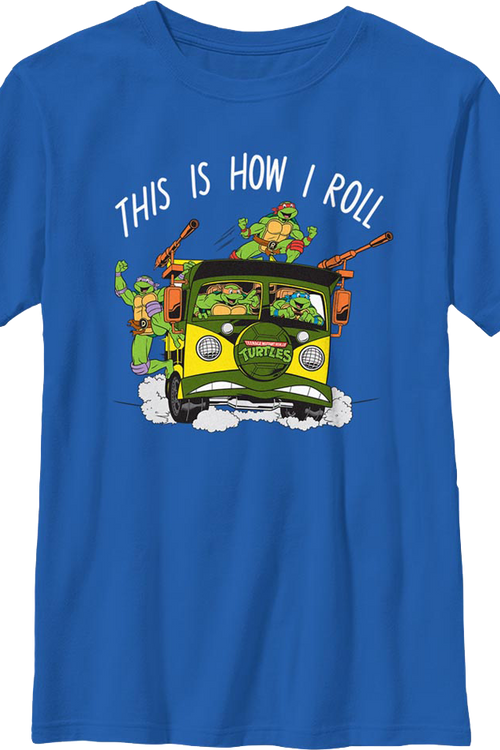Boys Youth This Is How I Roll Teenage Mutant Ninja Turtles Shirt