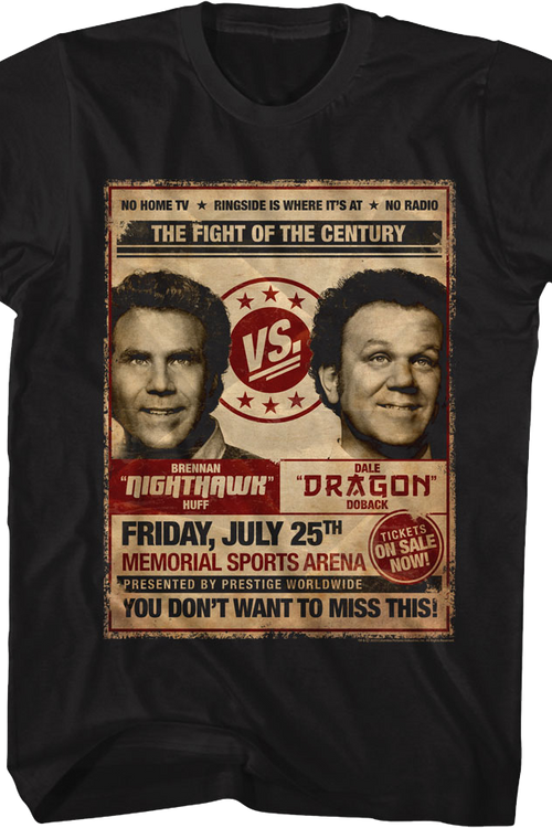 Brennan Huff vs. Dale Doback Step Brothers T-Shirt