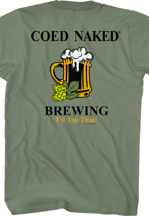 Brewing Coed Naked T-Shirt