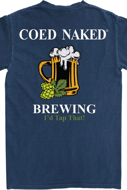 Brewing Coed Naked T-Shirt