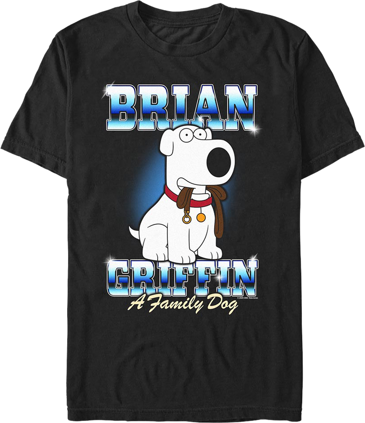 Brian Griffin A Family Dog Family Guy T-Shirt