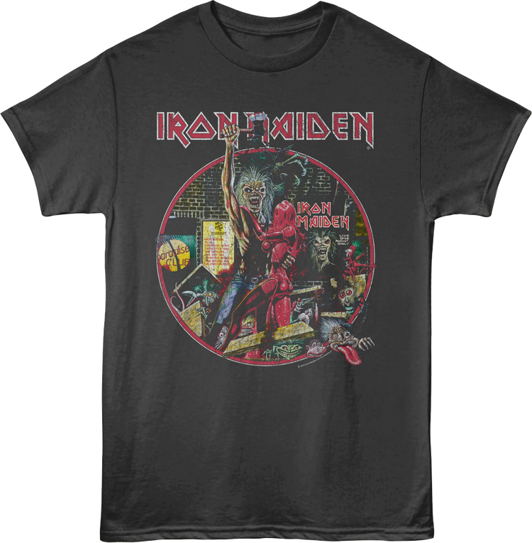 Bring Your Daughter To The Slaughter Iron Maiden T-Shirt