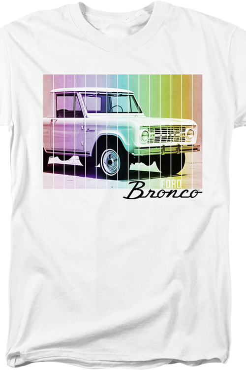 Bronco Retro Panels Ford T-Shirt