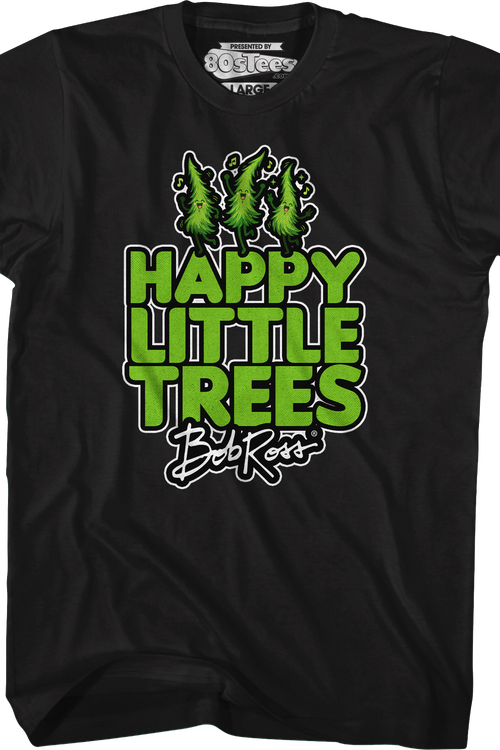 Happy Little Trees Bob Ross T-Shirt