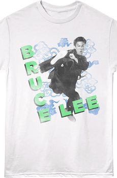 Dragon In The Clouds Bruce Lee T-Shirt