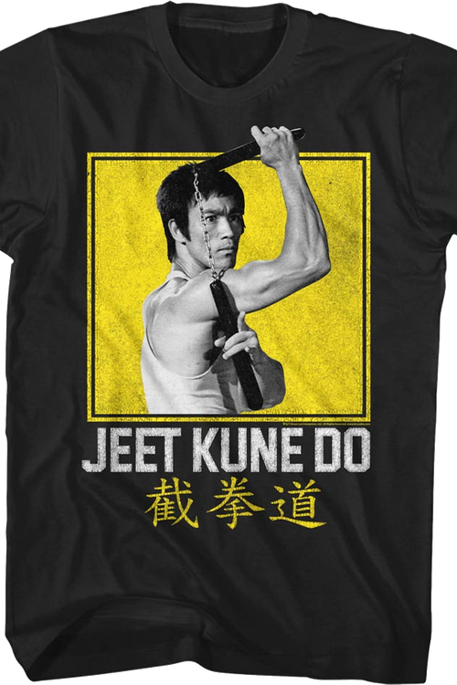 Jeet Kune Do Nunchucks Bruce Lee T-Shirt
