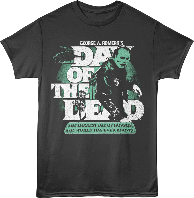 Bub Darkest Day Of Horror Day Of The Dead T-Shirt