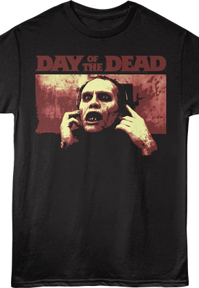 Bub's Headphones Day Of The Dead T-Shirt