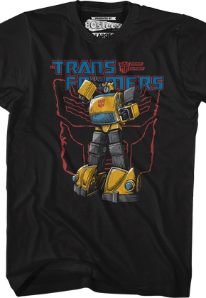 Bumblebee Battle Pose Transformers T-Shirt