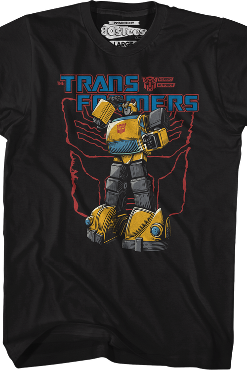 Bumblebee Battle Pose Transformers T-Shirt