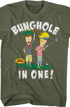 Bunghole In One Beavis And Butt-Head T-Shirt