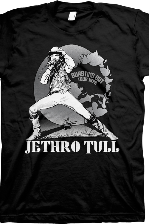 Bursting Out Tour 1978 Jethro Tull T-Shirt