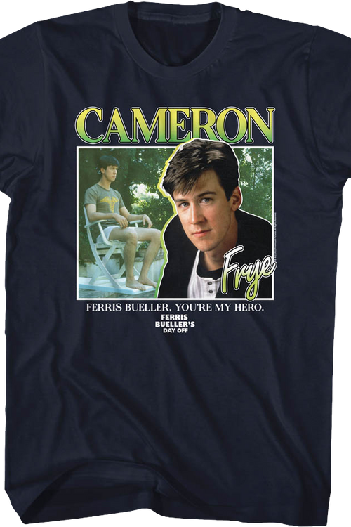 Cameron Frye Ferris Bueller's Day Off T-Shirt