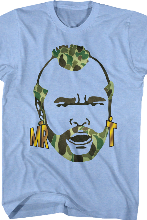 Camouflage Mr. T Shirt