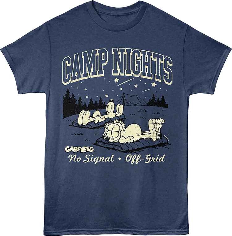 Camp Nights Garfield T-Shirt