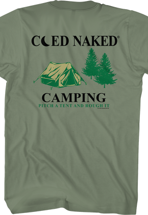 Camping Coed Naked T-Shirt