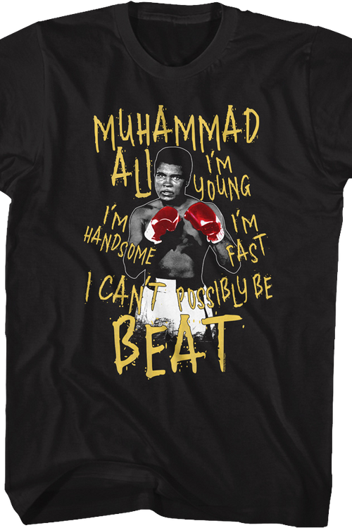 Can't Possibly Be Beat Muhammad Ali T-Shirt
