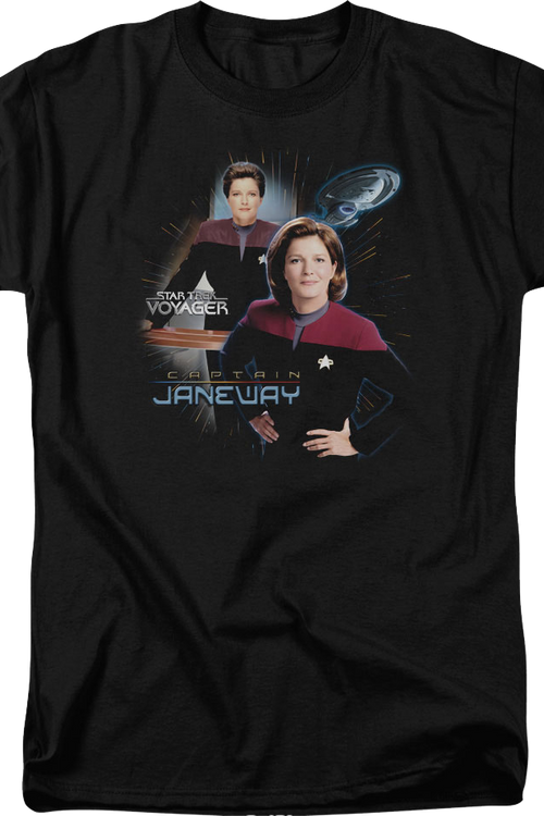 Captain Janeway Star Trek Voyager T-Shirt