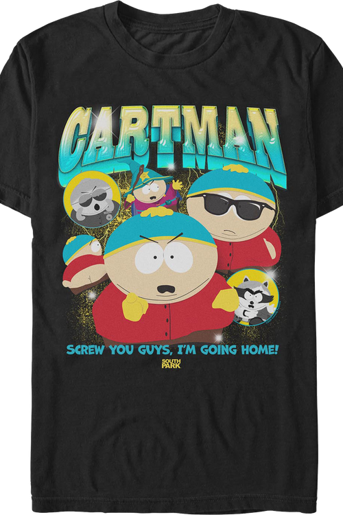 Cartman Screw You Guys South Park T-Shirt
