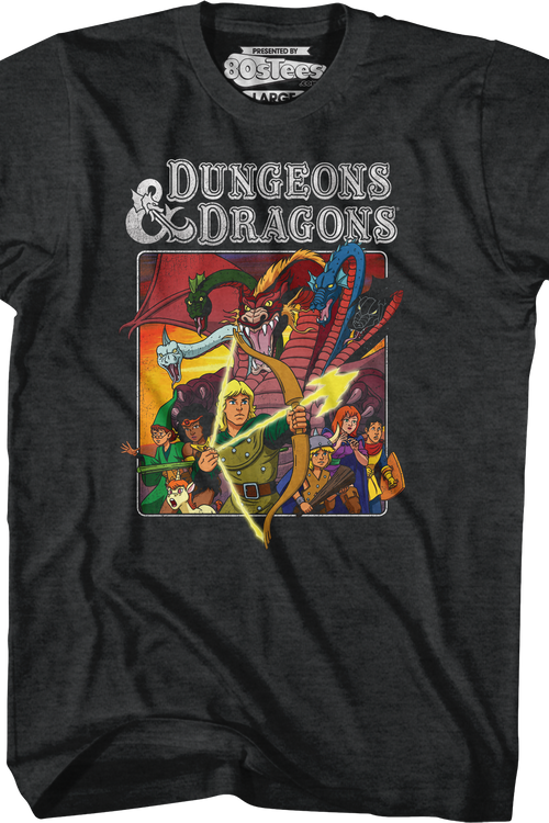 Cartoon Characters Dungeons & Dragons T-Shirt