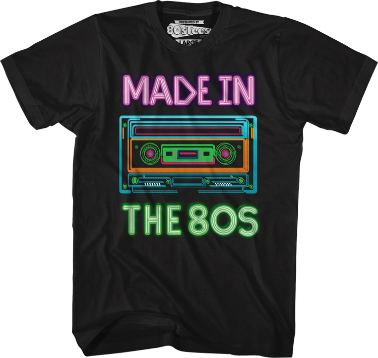 Cassette Tape Made In The 80s T-Shirt