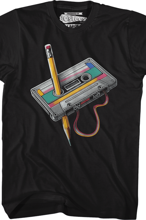 Cassette Tape Rewind T-Shirt