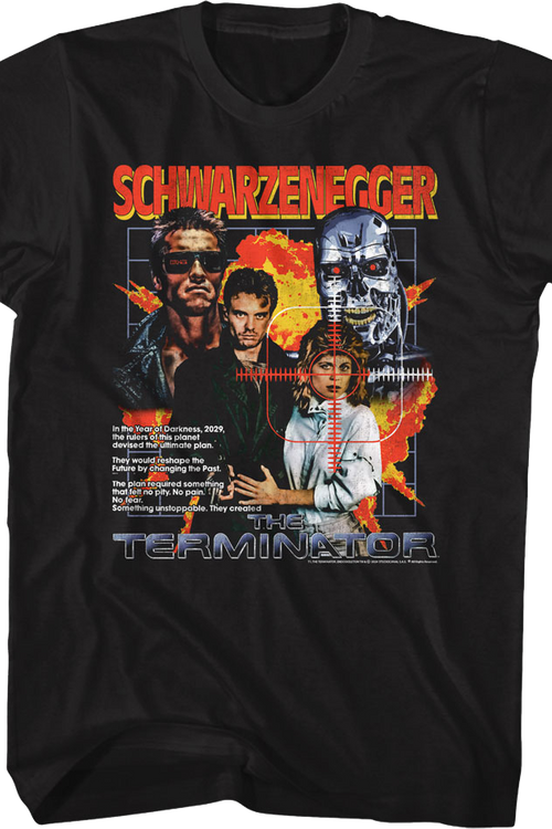 Cast Collage Terminator T-Shirt