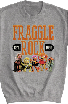 Cast Photo Est. 1983 Fraggle Rock Sweatshirt