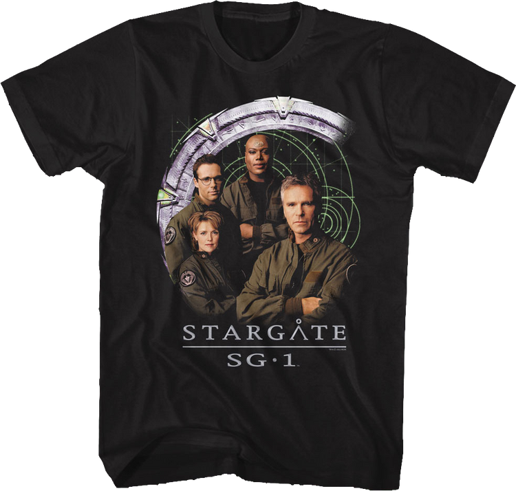 Team Photo Stargate SG-1 T-Shirt