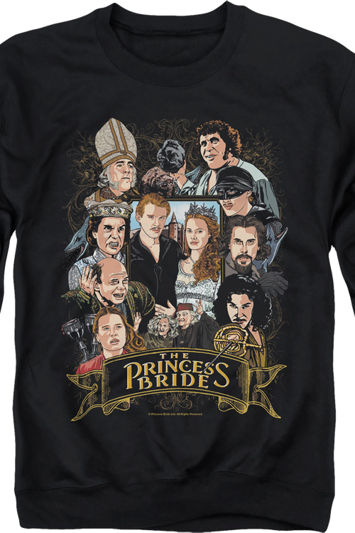 Cast Princess Bride Sweatshirt