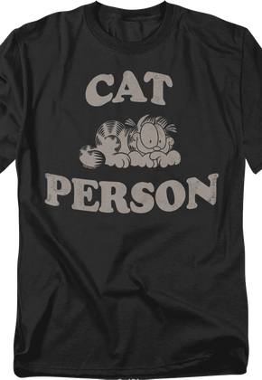 Cat Person Garfield T-Shirt
