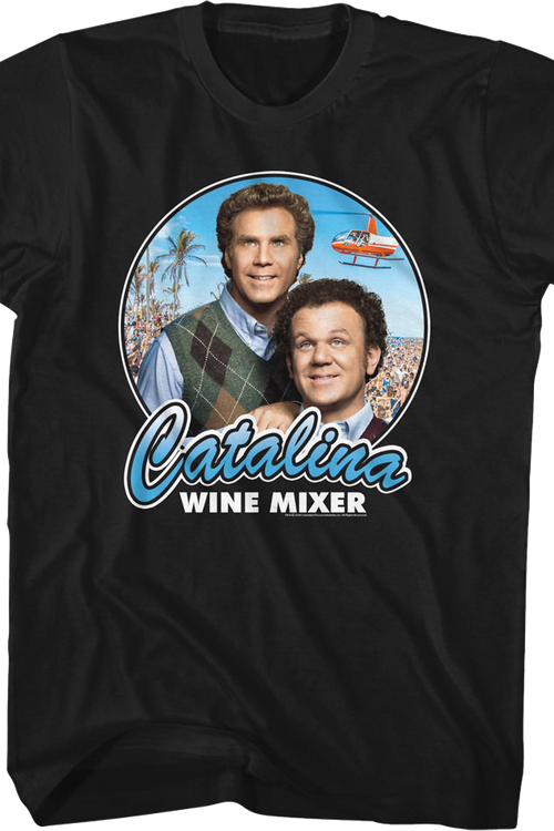 Catalina Wine Mixer Photo Step Brothers T-Shirt