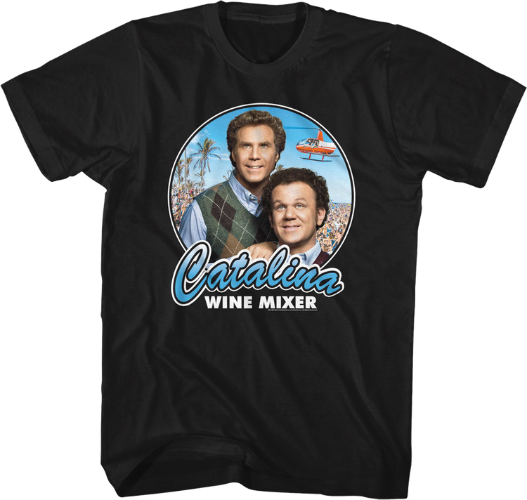 Catalina Wine Mixer Photo Step Brothers T-Shirt