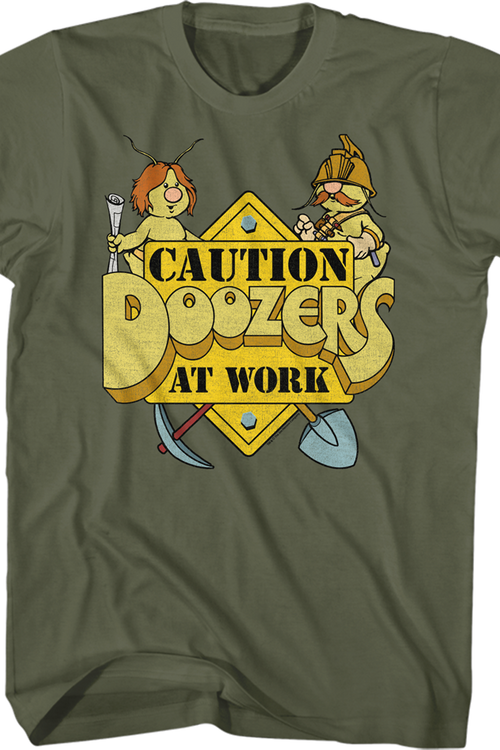 Caution Doozers At Work Fraggle Rock T-Shirt