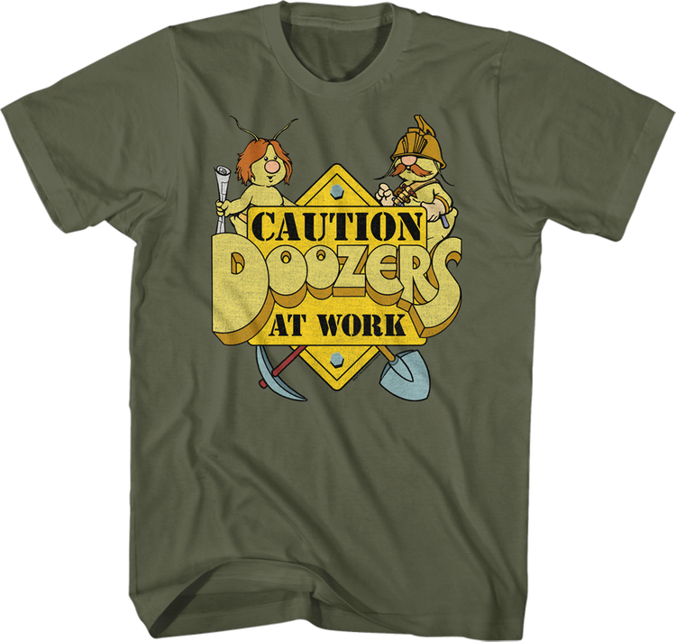 Caution Doozers At Work Fraggle Rock T-Shirt