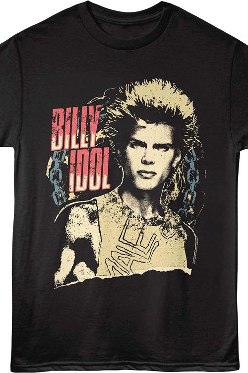 Chain Photo Billy Idol T-Shirt