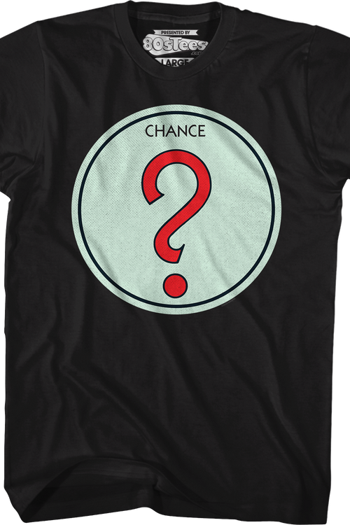 Chance Question Mark Monopoly T-Shirt
