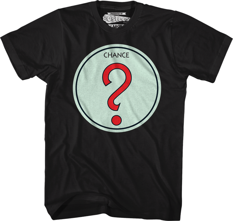 Chance Question Mark Monopoly T-Shirt