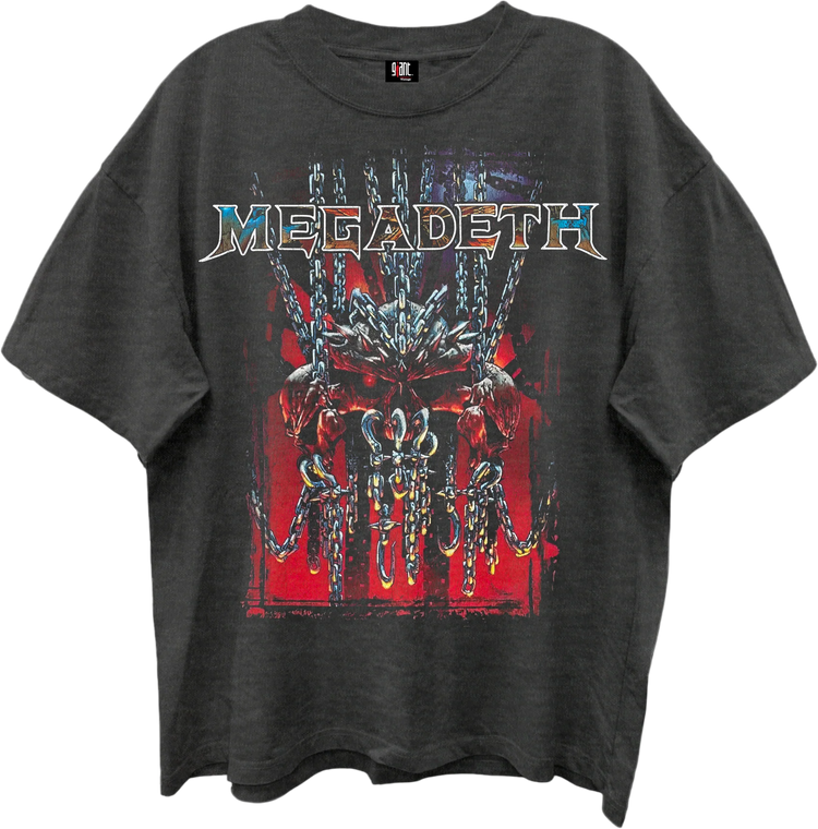 Chaos Chains Megadeth Oversized T-Shirt