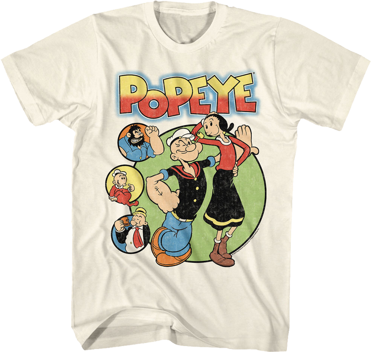 Character Circles Popeye T-Shirt