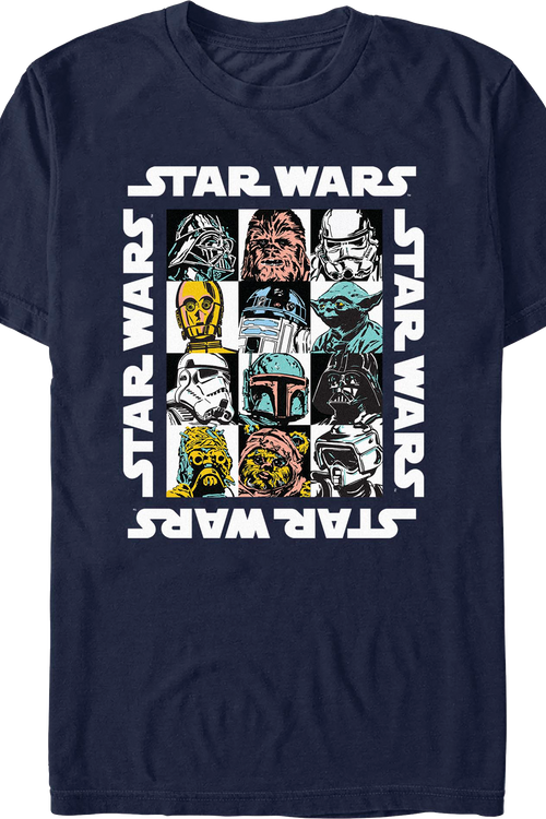 Character Grid Star Wars T-Shirt