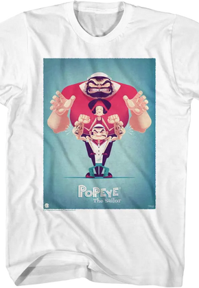 Bluto Olive Oyl Popeye T-Shirt