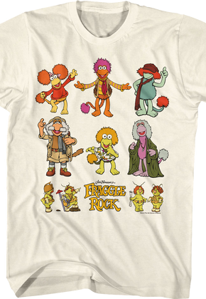 Character Poses Fraggle Rock T-Shirt