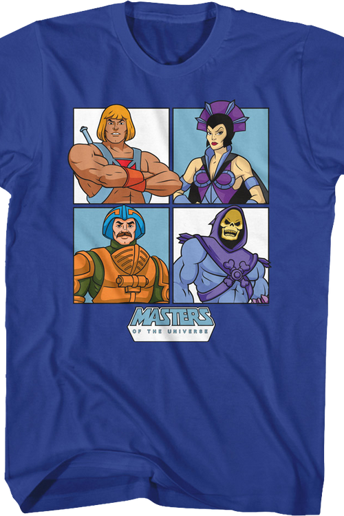 Character Squares Masters of the Universe T-Shirt