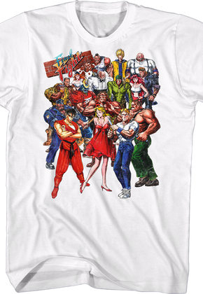 Characters Final Fight T-Shirt