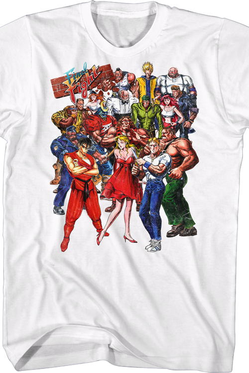 Characters Final Fight T-Shirt