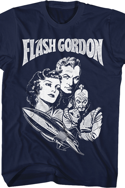Characters Rocket Flash Gordon T-Shirt